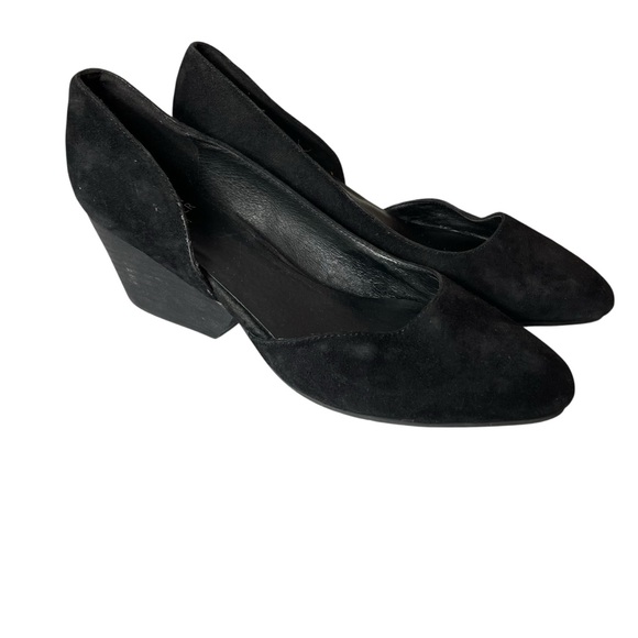 Eileen Fisher Black Wedge Shoes - Picture 1 of 5